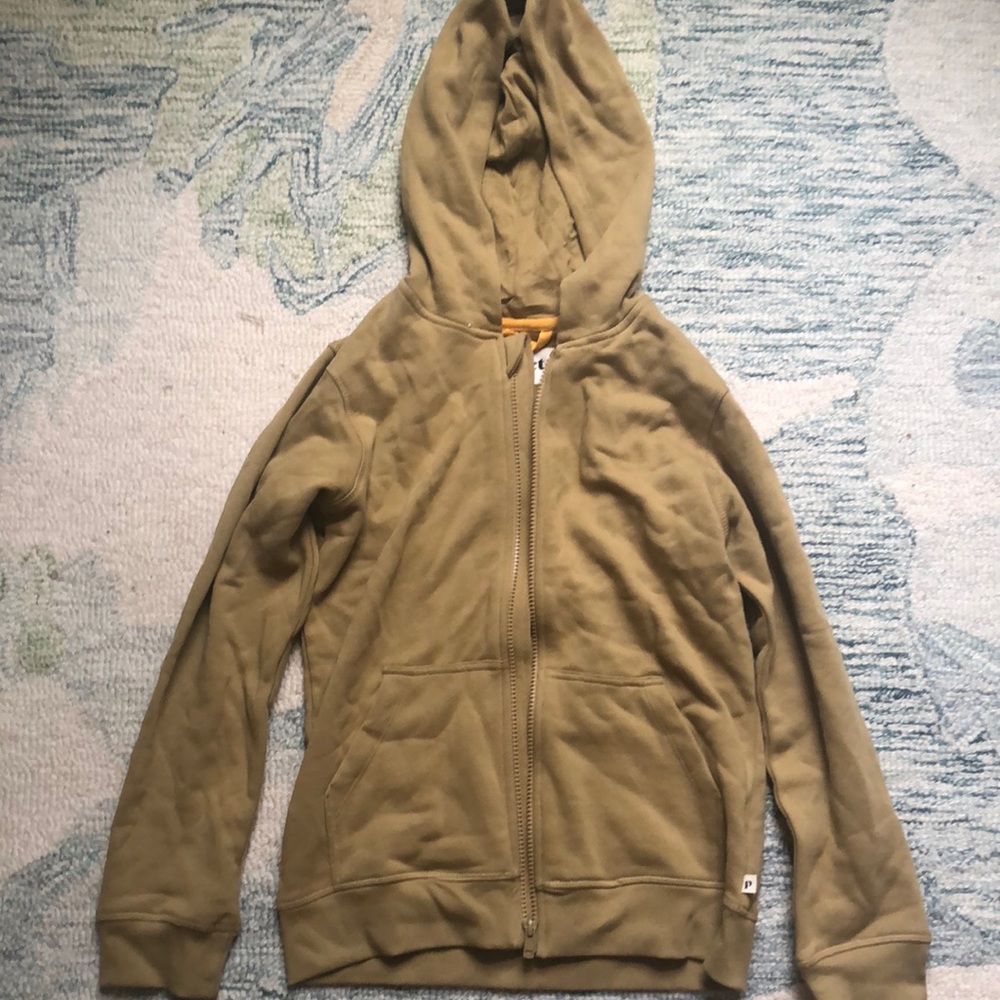 Pact youth zip up hoodie 100% organic cotton